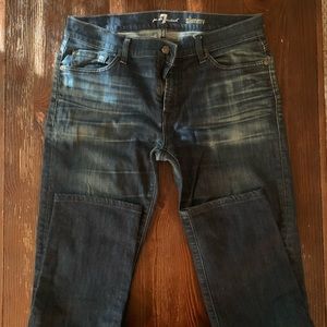 Men’s 7 For All Mankind Slimmy Dark Denim